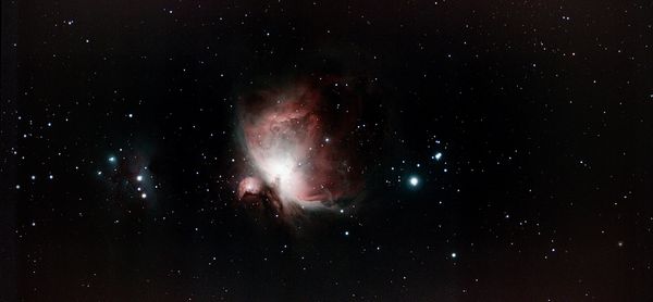 Orion Nebula and its surrounding molecular cloud and nebulae of the region